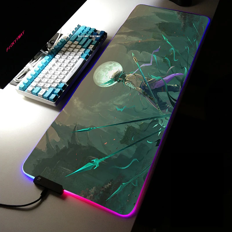 Genshin Impact Gaming Mouse Pad RGB Backlight Mat 900x400 Gamer XXL Computer Mousepad CS GO Non-Slip Rubber Desk Mat For PC LOL
Genshin Impact Gaming Mouse Pad RGB Backlight Mat 900x400 Gamer XXL Computer Mousepad CS GO Non-Slip Rubber Desk Mat For PC LOL