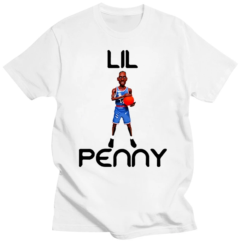 

Lil Penny Anfernee Hardaway Mascot T-SHIRT TEE SHIRT Summer Short Sleeves Cotton Fashion t Shirt Tee Shirts Hipster O-Neck