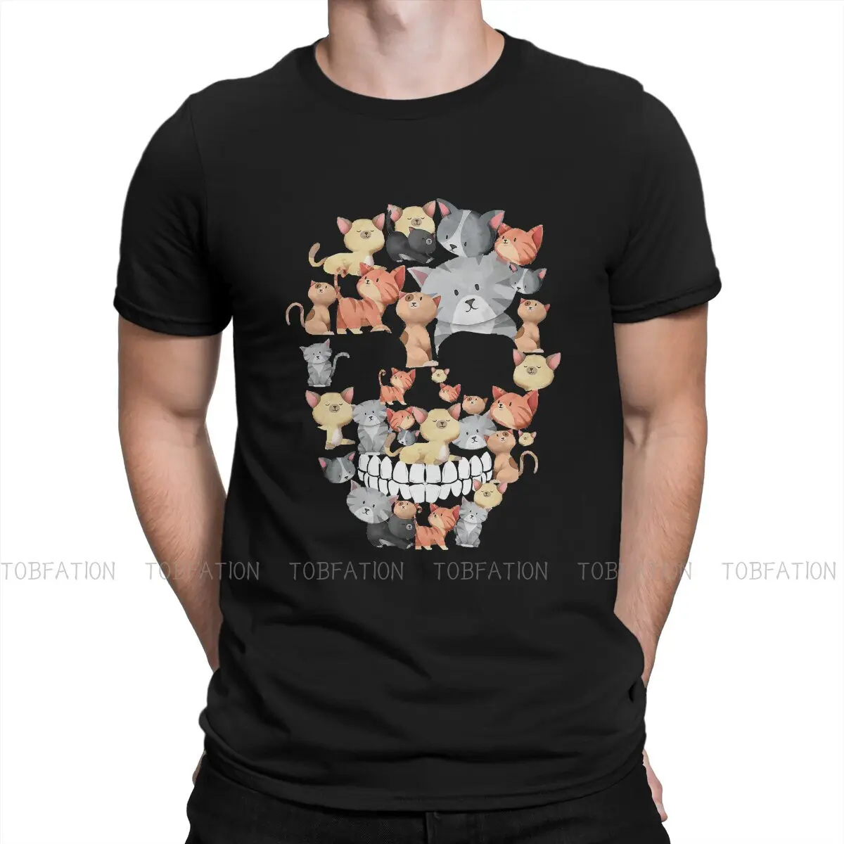 MYSTICAL CAT TShirt for Men Skeleton Halloween Costume Idea Basic Summer Tee T Shirt High Quality Trendy Loose
MYSTICAL CAT TShirt for Men Skeleton Halloween Costume Idea Basic Summer Tee T Shirt High Quality Trendy Loose