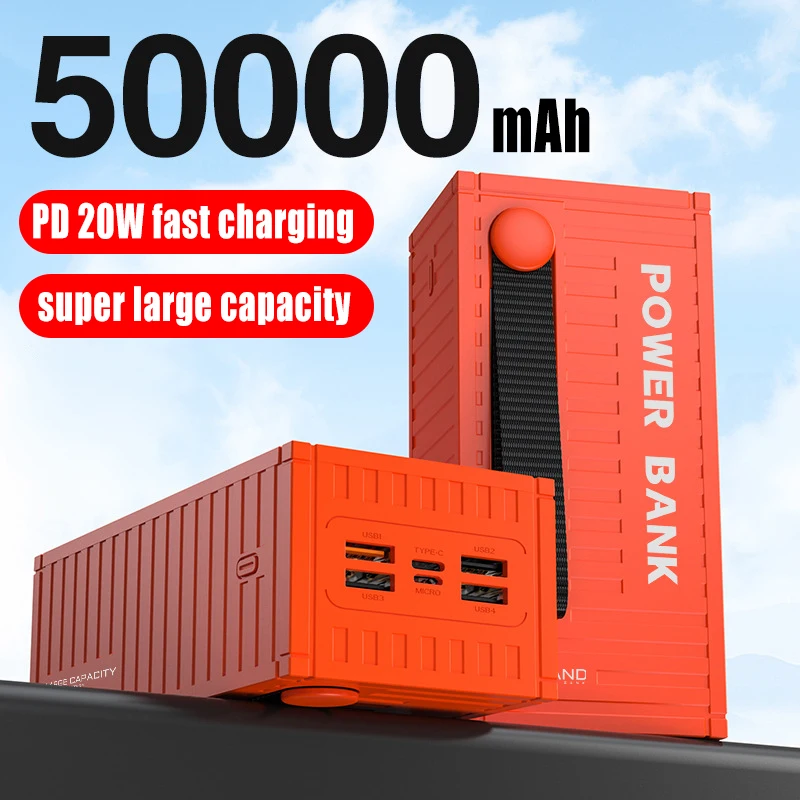 50000mAh Power Bank PD 20W Portable Camping Emergency External Battery High Capacity 30000mAh Powerbank 20000mAh Fast Charger
50000mAh Power Bank PD 20W Portable Camping Emergency External Battery High Capacity 30000mAh Powerbank 20000mAh Fast Charger