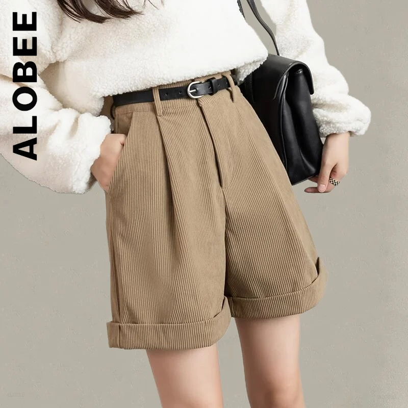 Alobee Women Pants Short Pants New Elegant Leg Sweatpants Baggy Corduroy Cargo Shorts Harajuku Bottoms Hot Hip Female Trousers
Alobee Women Pants Short Pants New Elegant Leg Sweatpants Baggy Corduroy Cargo Shorts Harajuku Bottoms Hot Hip Female Trousers