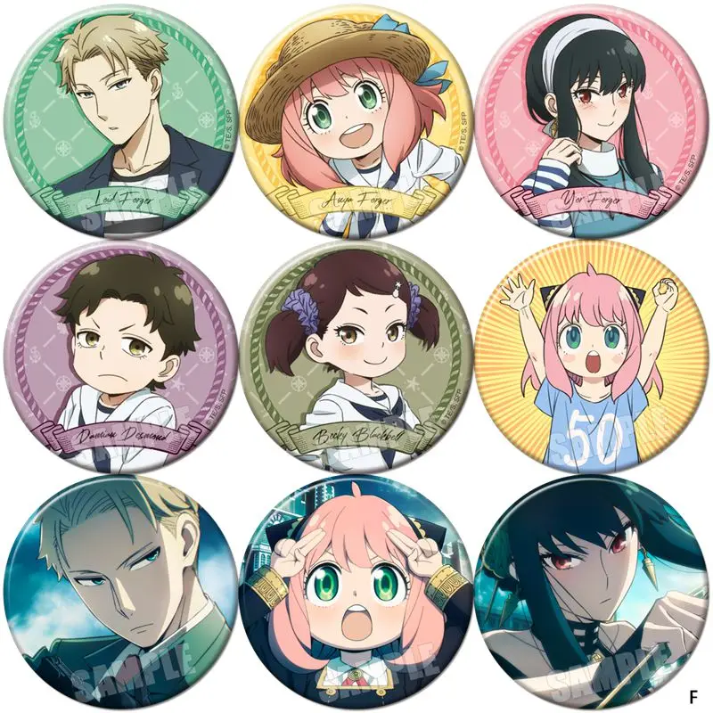 Anime SPY FAMILY Anya Forgor Figure 58mm Badge Round Brooch Pin 1776 Gifts Kids Collection Toy
Anime SPY FAMILY Anya Forgor Figure 58mm Badge Round Brooch Pin 1776 Gifts Kids Collection Toy