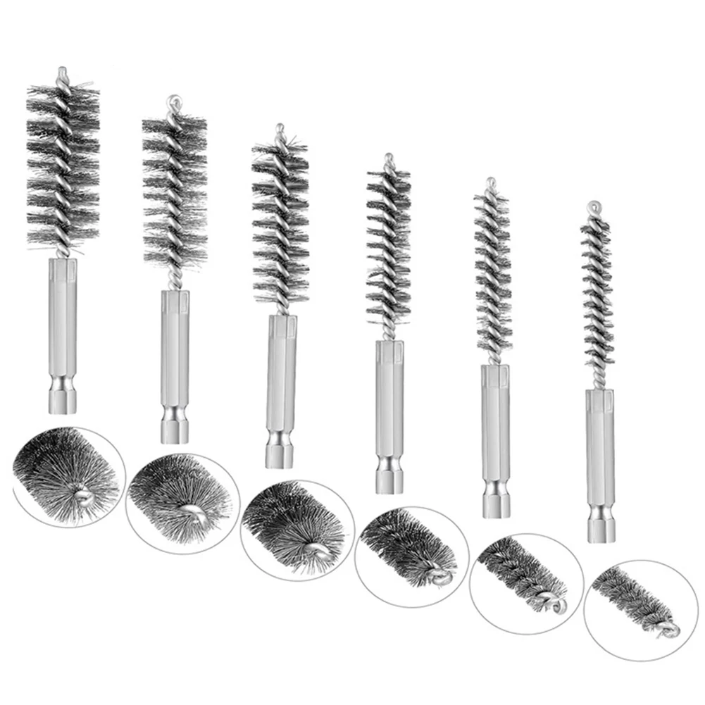 Wire Tube Machinery Cleaning Brush Paint Remover Rust Cleaner 10/12/15/17/19mm Brush Rust Cleaner Chimney Washing Polishing Tool
Wire Tube Machinery Cleaning Brush Paint Remover Rust Cleaner 10/12/15/17/19mm Brush Rust Cleaner Chimney Washing Polishing Tool