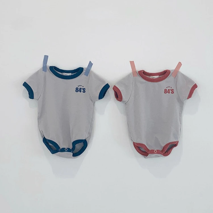 Baby Boy Summer Clothes Rompers Grey Blue Jumpsuit Toddler Boy Girl Summer Simple Korean Newborn Bodysuit Outfit
Baby Boy Summer Clothes Rompers Grey Blue Jumpsuit Toddler Boy Girl Summer Simple Korean Newborn Bodysuit Outfit