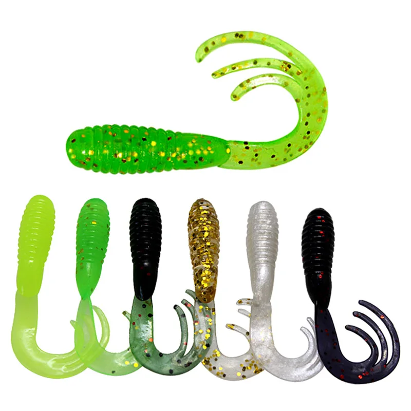 10Pcs Soft Bait Fishing Lure Crankbait Carp Trout Swimbait Silicone Worm Carp Artificial Sea Fishing Wobblers Artificial Tackle
10Pcs Soft Bait Fishing Lure Crankbait Carp Trout Swimbait Silicone Worm Carp Artificial Sea Fishing Wobblers Artificial Tackle