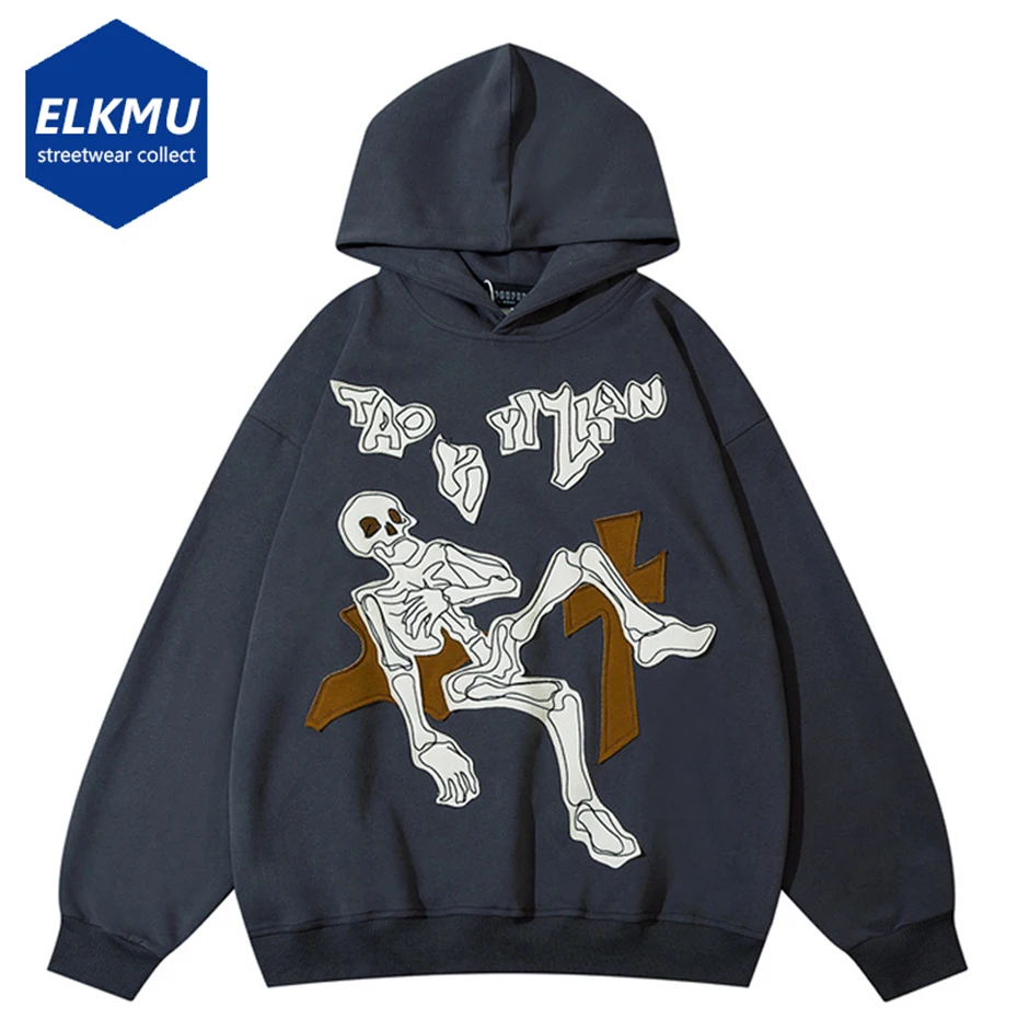 Skulls Embroidery Loose Hoodies Y2K Oversized Harajuku Sweatshirts Streetwear Hip Hop Pullovers Men Women Fashion Cotton Hoodies
Skulls Embroidery Loose Hoodies Y2K Oversized Harajuku Sweatshirts Streetwear Hip Hop Pullovers Men Women Fashion Cotton Hoodies