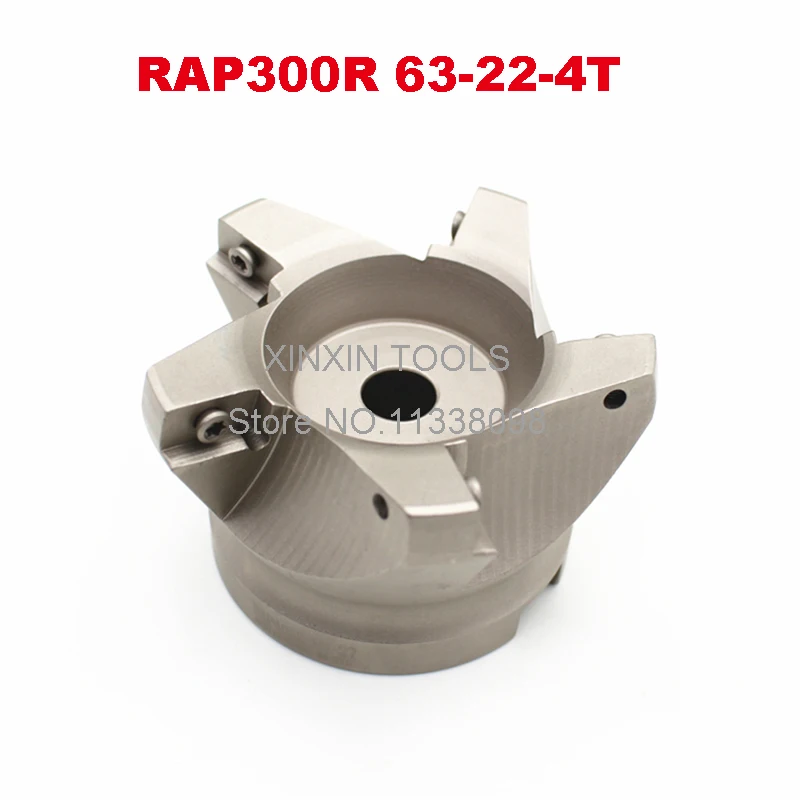 RAP300R 63-22-4T 75 Degree High Positive Face Mill Cutting Diameter For APMT1135 inserts 
RAP300R 63-22-4T 75 Degree High Positive Face Mill Cutting Diameter For APMT1135 inserts