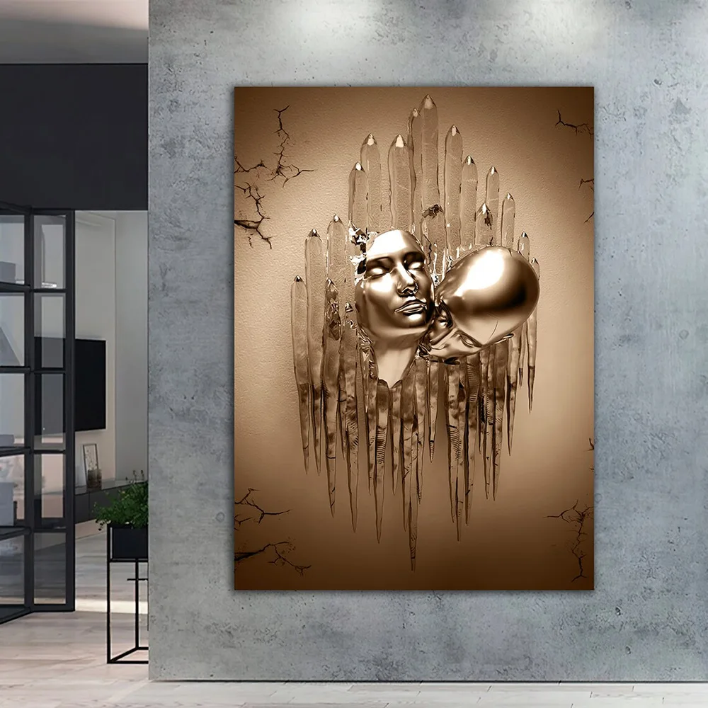 Metal figure statue art poster spray painting core modern living room home decorative painting hallway aisle wall art
Metal figure statue art poster spray painting core modern living room home decorative painting hallway aisle wall art