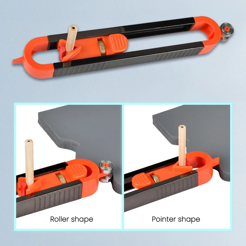 Woodworking Measuring Contour Gauge Multi-function Contour Gauge with Lock Widen Shape Duplication Tool
Woodworking Measuring Contour Gauge Multi-function Contour Gauge with Lock Widen Shape Duplication Tool