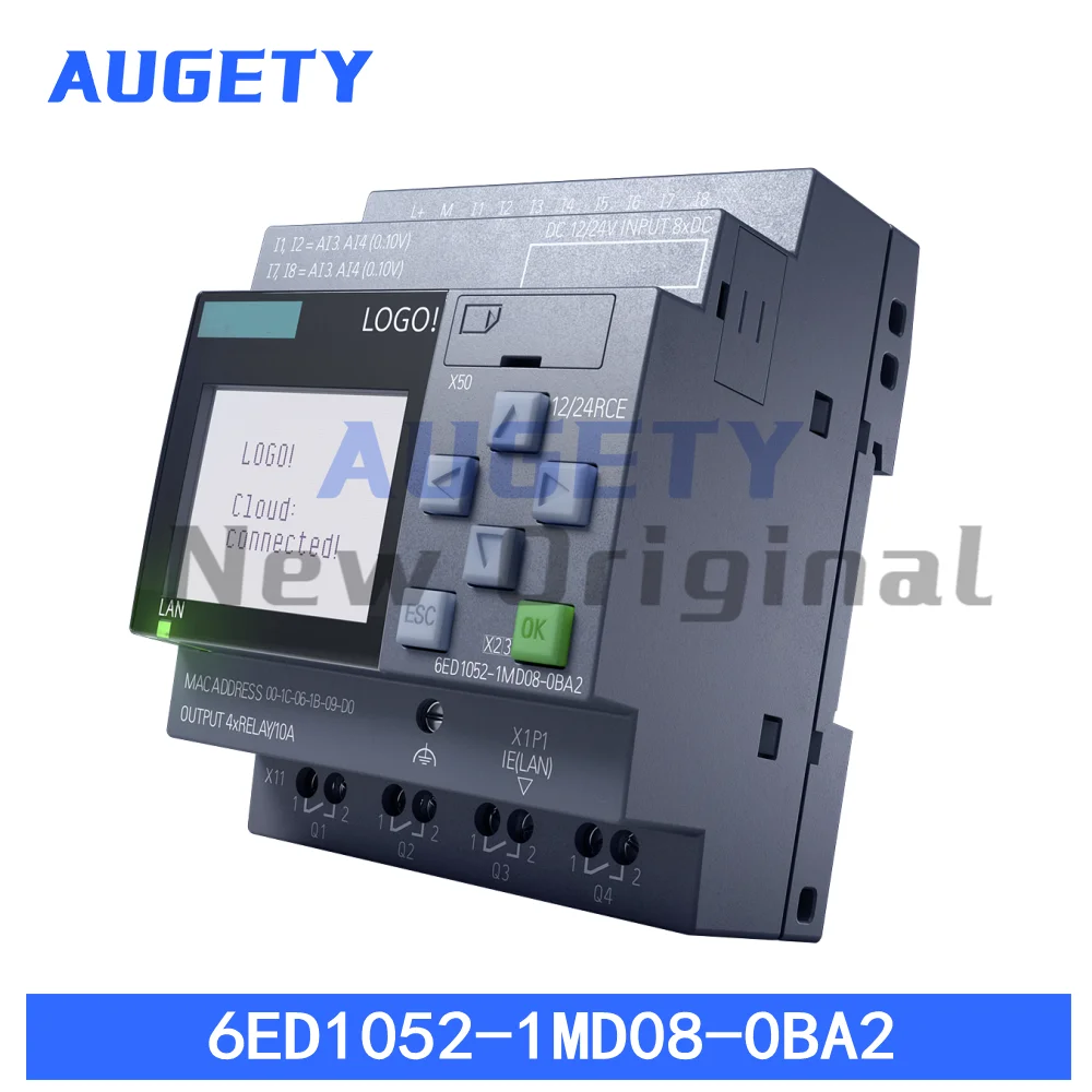 Модуль Siemens LOGO! 12/24RCE
Модуль Siemens LOGO! 12/24RCE