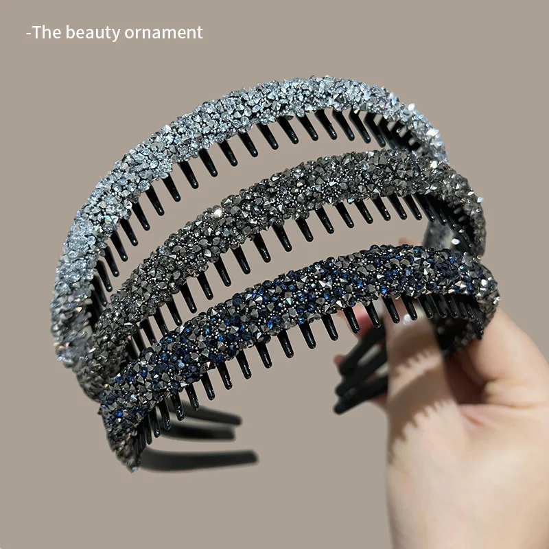 Women Rhinestones Antislip Hairband For Women Sweet Hair Decorate Crystal Headband Hair Hoop Fashion Hair Accessories
Women Rhinestones Antislip Hairband For Women Sweet Hair Decorate Crystal Headband Hair Hoop Fashion Hair Accessories