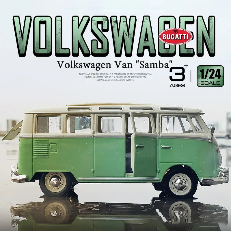 New Arrivals 1:24 Volkswagen VAN SAMBA Simulation Die Casting Alloy Car Model Crafts Decoration Collection Toy Tools Gift
New Arrivals 1:24 Volkswagen VAN SAMBA Simulation Die Casting Alloy Car Model Crafts Decoration Collection Toy Tools Gift
