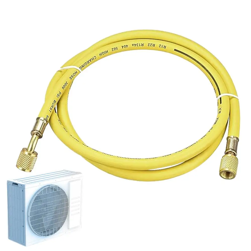 Шланг для зарядки кондиционера 59 дюймов, автомобильная труба для зарядки переменного тока R134a, шланг высокого давления для трубопровода, манометра, системы хладагента
Шланг для зарядки кондиционера 59 дюймов, автомобильная труба для зарядки переменного тока R134a, шланг высокого давления для трубопровода, манометра, системы хладагента