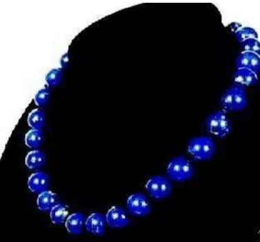 women hot sale Fashion high quality 14mm Egyptian Lapis Lazuli Necklace 18"
women hot sale Fashion high quality 14mm Egyptian Lapis Lazuli Necklace 18"