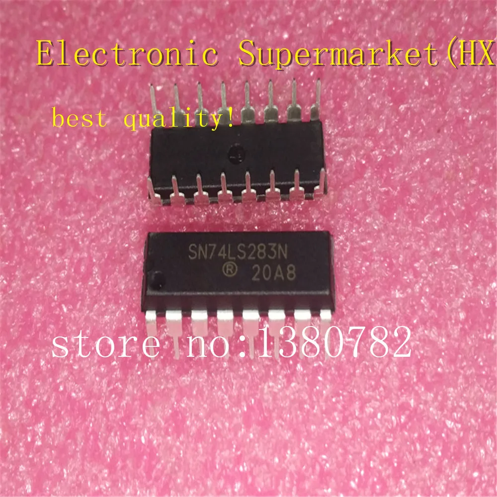 Free Shipping 50pcs/lots SN74LS283N SN74LS283 DIP-16 IC In stock!
Free Shipping 50pcs/lots SN74LS283N SN74LS283 DIP-16 IC In stock!