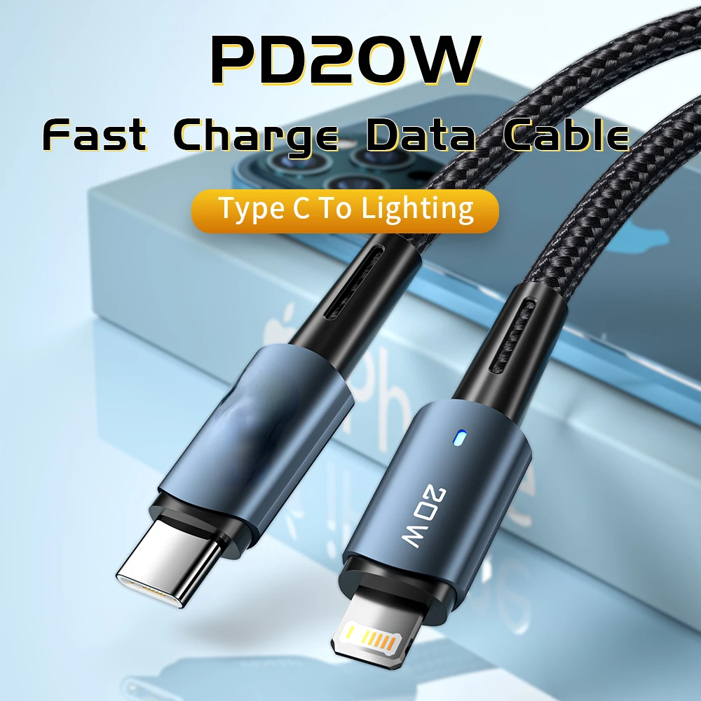 Free Shipping For IPhone 11 12 13 pro Max XS 20W Fast Charging Cable Type C To Lighting Date Wire For iPad Macbook USB C Cable
Free Shipping For IPhone 11 12 13 pro Max XS 20W Fast Charging Cable Type C To Lighting Date Wire For iPad Macbook USB C Cable