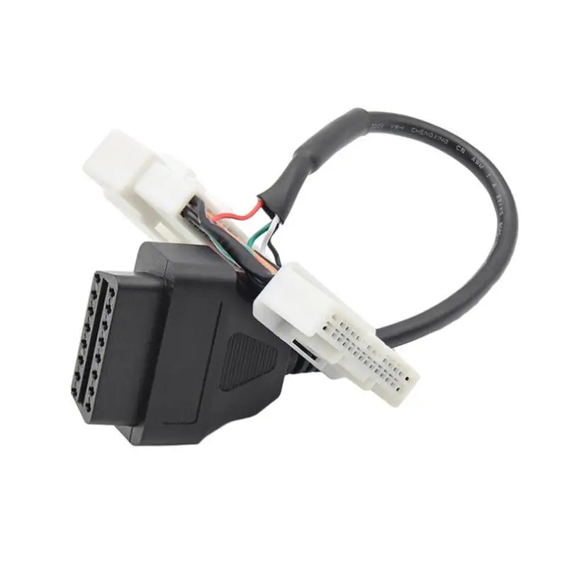 

OBD2 16PIN Connector Adapter 26PIN To OBD 16Pin Auto Extension Cable Adapter For 2019 2020 2021Y Car Diagnostic Tool
