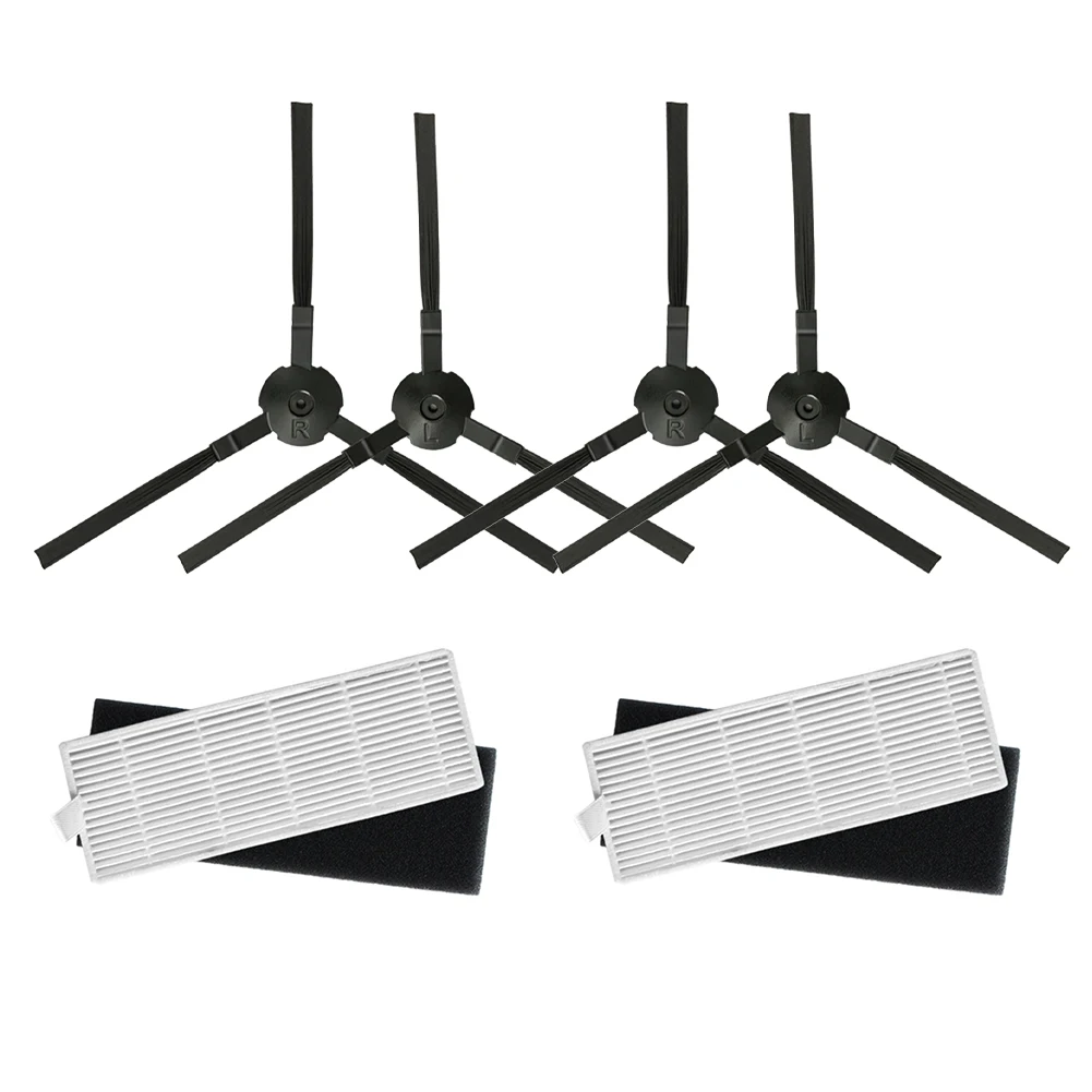 2pcs Filter + 4pcs Side Brushes For Mister Robot Hybrid,Hybrid Mapping,Hybrid Camera Map Vacuum Cleaner Accessories
2pcs Filter + 4pcs Side Brushes For Mister Robot Hybrid,Hybrid Mapping,Hybrid Camera Map Vacuum Cleaner Accessories