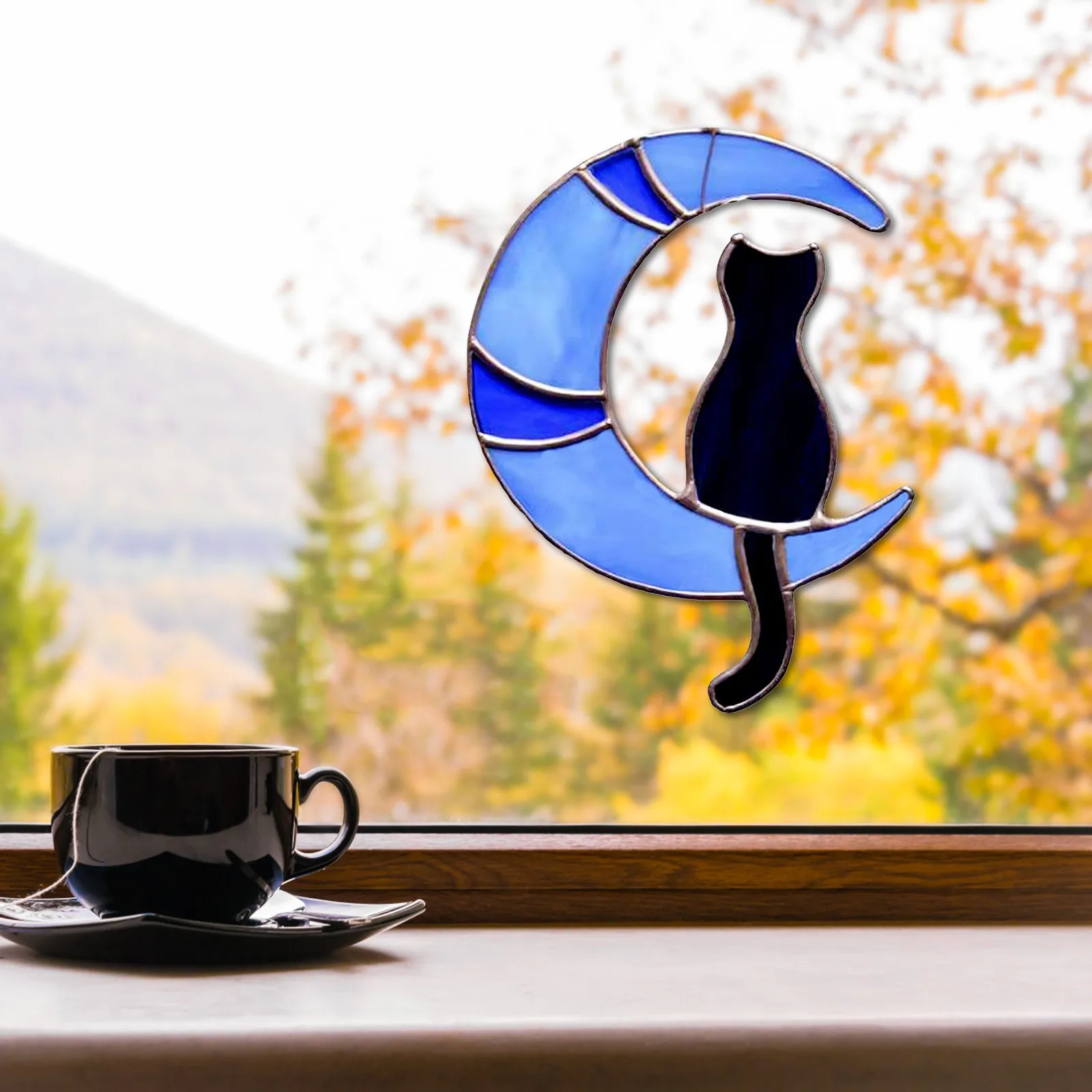 1PC Colorful Cat Decoration Pendant Garden Decoration Standing On The Moon Hanging Crafts Cute Cartoon Cat Decorations Ornament
1PC Colorful Cat Decoration Pendant Garden Decoration Standing On The Moon Hanging Crafts Cute Cartoon Cat Decorations Ornament