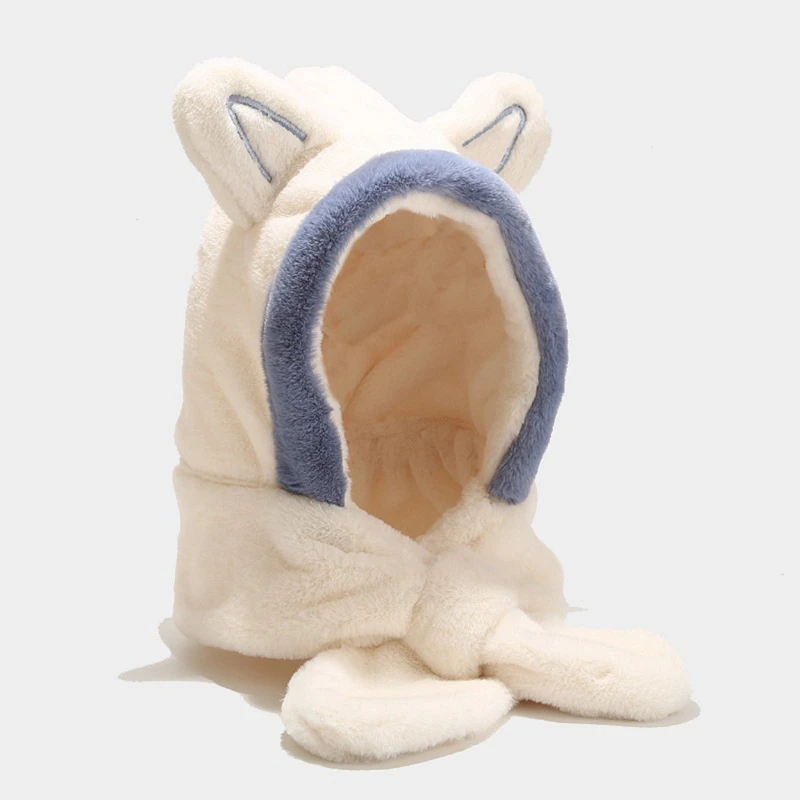 Women Warm Earmuffs Thicken Ear-flapped Hat Winter Cold-proof Warm Cotton Hat Cat Ears Cap Cute Kawaii Winter Russian Hat
Women Warm Earmuffs Thicken Ear-flapped Hat Winter Cold-proof Warm Cotton Hat Cat Ears Cap Cute Kawaii Winter Russian Hat