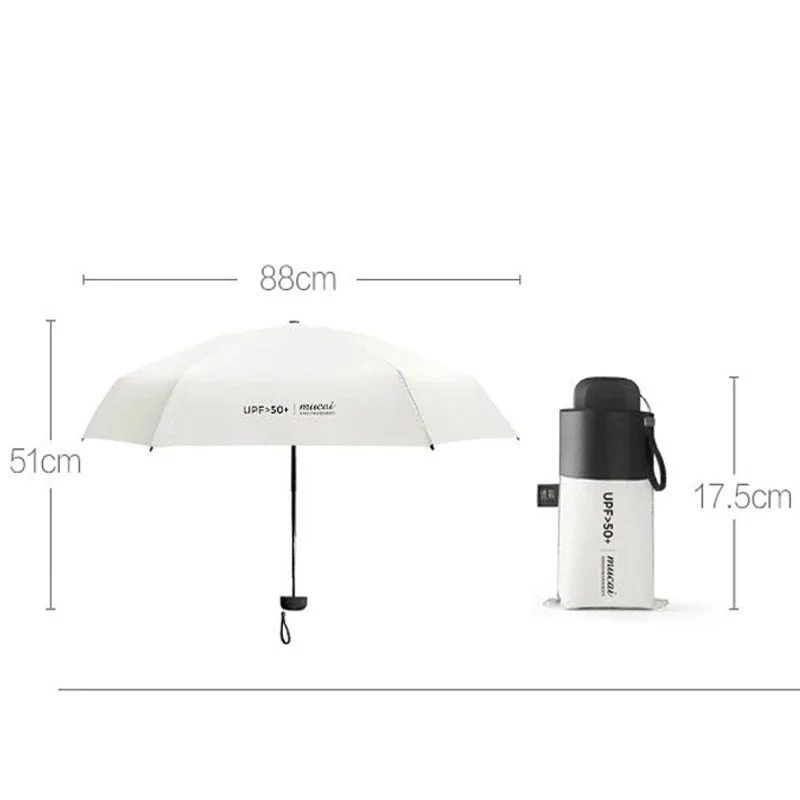 Flat Handle Five-Fold Umbrella Flat Vinyl Sunblock Umbrella Uv Protection Umbrella Solid Color Umbrella
Flat Handle Five-Fold Umbrella Flat Vinyl Sunblock Umbrella Uv Protection Umbrella Solid Color Umbrella