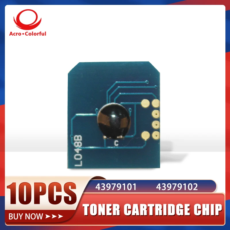 10pcs Compatible 43979101 43979102 Toner Chip For OKI B410 B420 B430 B440 MB460 MB470 MB480 Printer Cartridge
10pcs Compatible 43979101 43979102 Toner Chip For OKI B410 B420 B430 B440 MB460 MB470 MB480 Printer Cartridge