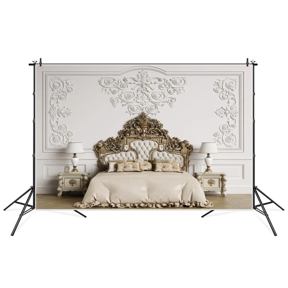 Vintage Bedroom Wall Photography Backdrop Birthday Decoration Custom Children European Lamps Pillows Board Home Photo Background
Vintage Bedroom Wall Photography Backdrop Birthday Decoration Custom Children European Lamps Pillows Board Home Photo Background