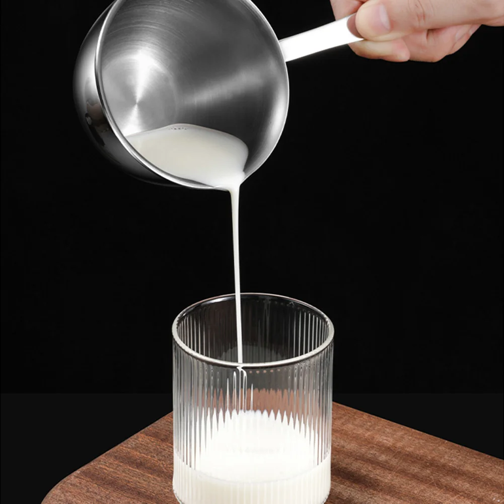 Pot Gravy Stainless Steel Milk Pot Small Mini Sauce Pan Saucepan Non Stick Small Pot Tableware Easy Cleaning
Pot Gravy Stainless Steel Milk Pot Small Mini Sauce Pan Saucepan Non Stick Small Pot Tableware Easy Cleaning