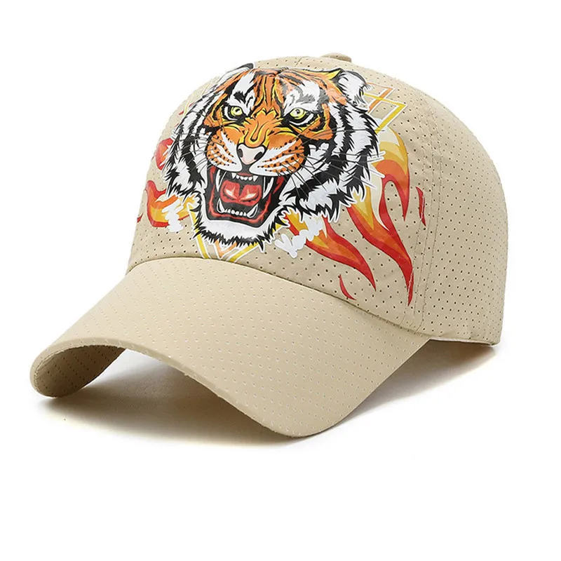 Summer Baseball Cap for Casual Outdoor Unisex Printed Animal Tiger Polyester Mesh Breathable and Quick-drying for Women and Girl
Summer Baseball Cap for Casual Outdoor Unisex Printed Animal Tiger Polyester Mesh Breathable and Quick-drying for Women and Girl