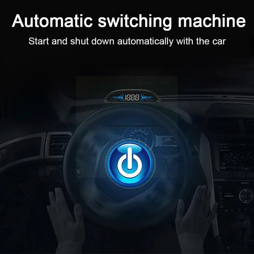 Car Hud -up Display Digital Speedometer Projector Navigation Phone Holder Electronics Car Mobile C7l0
Car Hud -up Display Digital Speedometer Projector Navigation Phone Holder Electronics Car Mobile C7l0