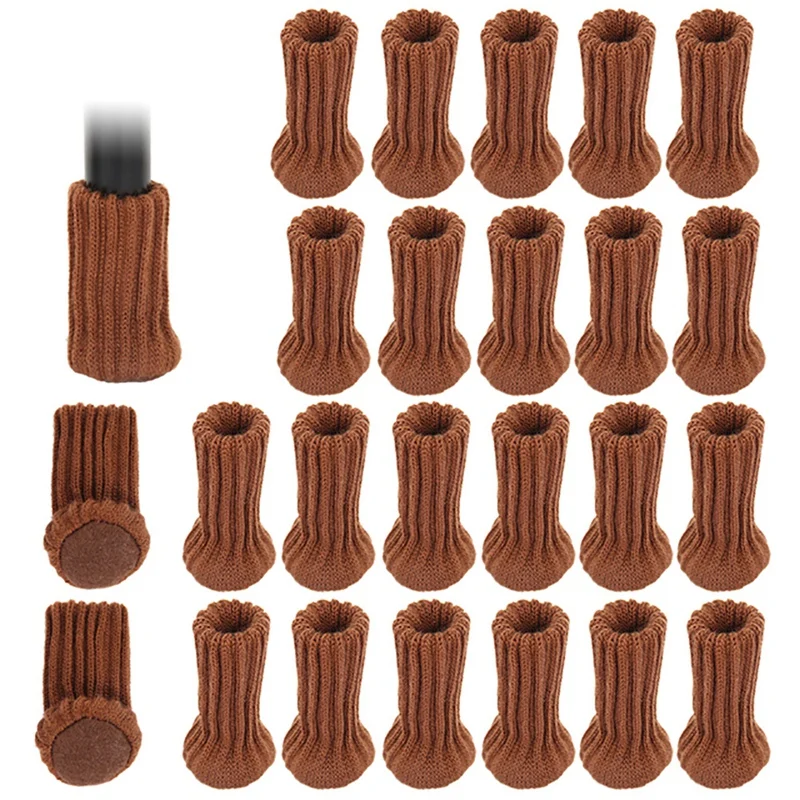 24PCS Knitted Chair Leg Socks Furniture Table Feet Leg Floor Protectors Covers
24PCS Knitted Chair Leg Socks Furniture Table Feet Leg Floor Protectors Covers