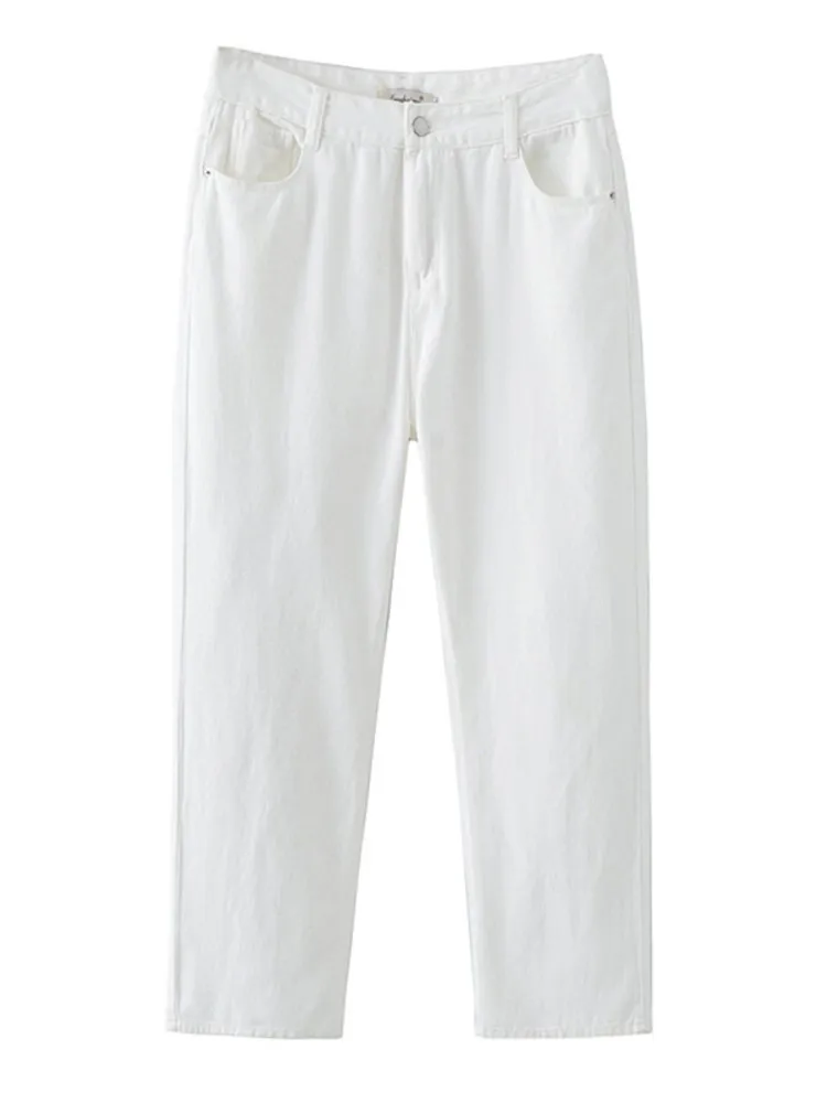 Women's Clothing Jeans 2022 Spring Fashion High Waist Denim Straight Pants White Black Casual Bottoms L2-957
Women's Clothing Jeans 2022 Spring Fashion High Waist Denim Straight Pants White Black Casual Bottoms L2-957