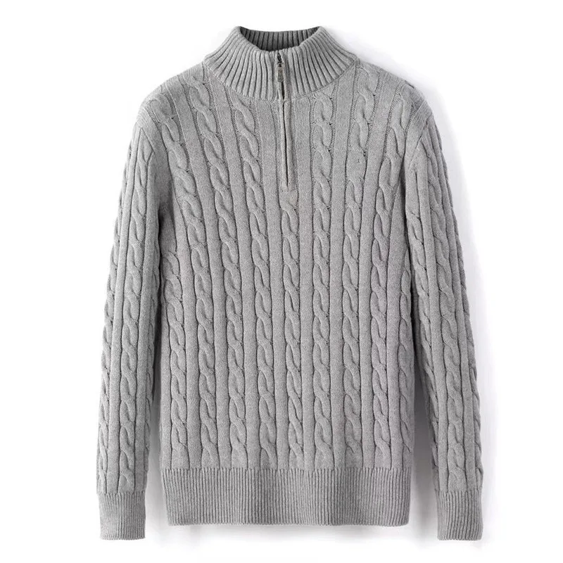 High Quality New Style MenS Sweater Ma Qiudong Fried Dough Twist Sweatshirt Solid Color Comfortable Thick Sweater Casual Jacket
High Quality New Style MenS Sweater Ma Qiudong Fried Dough Twist Sweatshirt Solid Color Comfortable Thick Sweater Casual Jacket