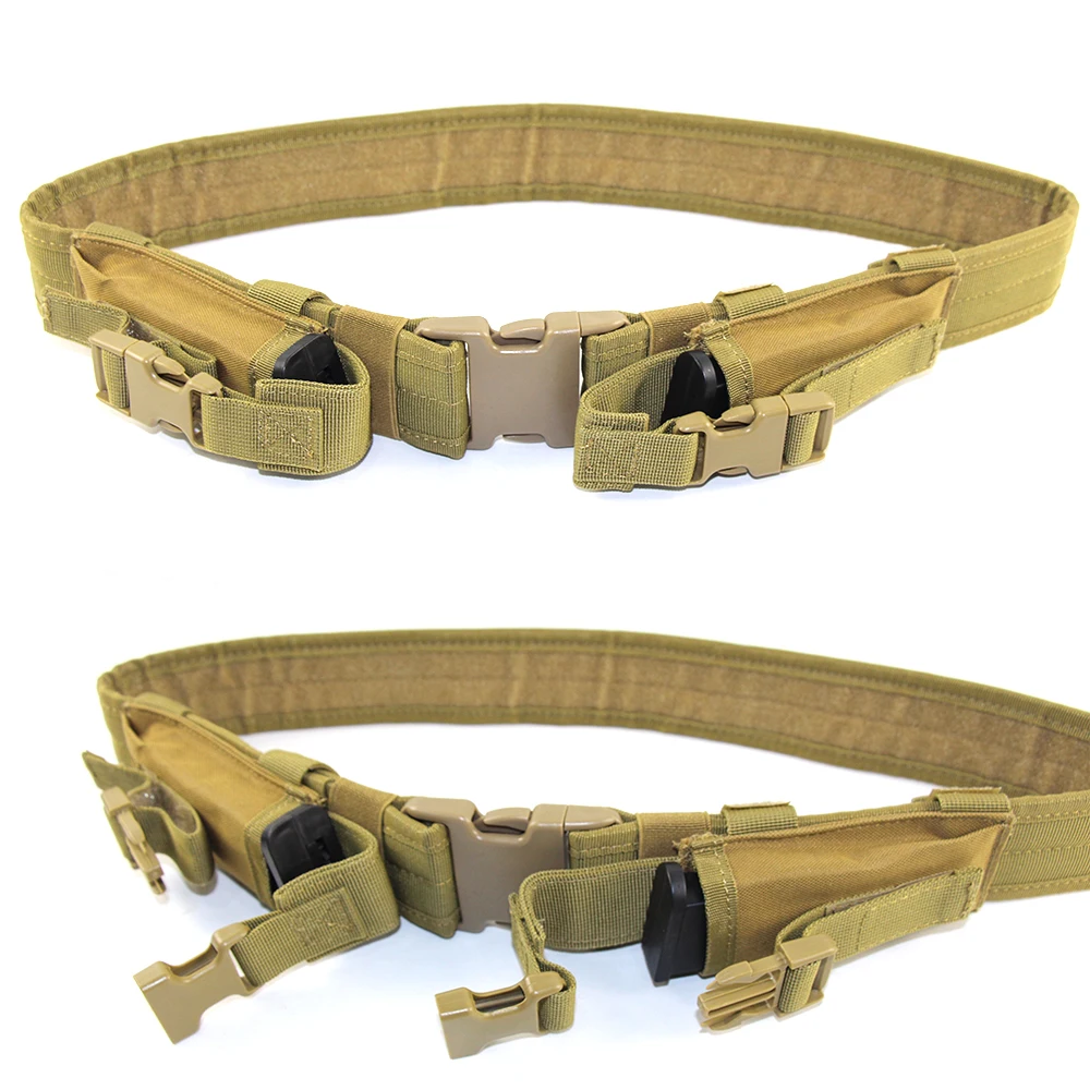 Tactical Belt for Men Army Military Combat Belt with Mag Pouches Outdoor Hunting Canvas Waistband Quick Release Waist Belt
Tactical Belt for Men Army Military Combat Belt with Mag Pouches Outdoor Hunting Canvas Waistband Quick Release Waist Belt