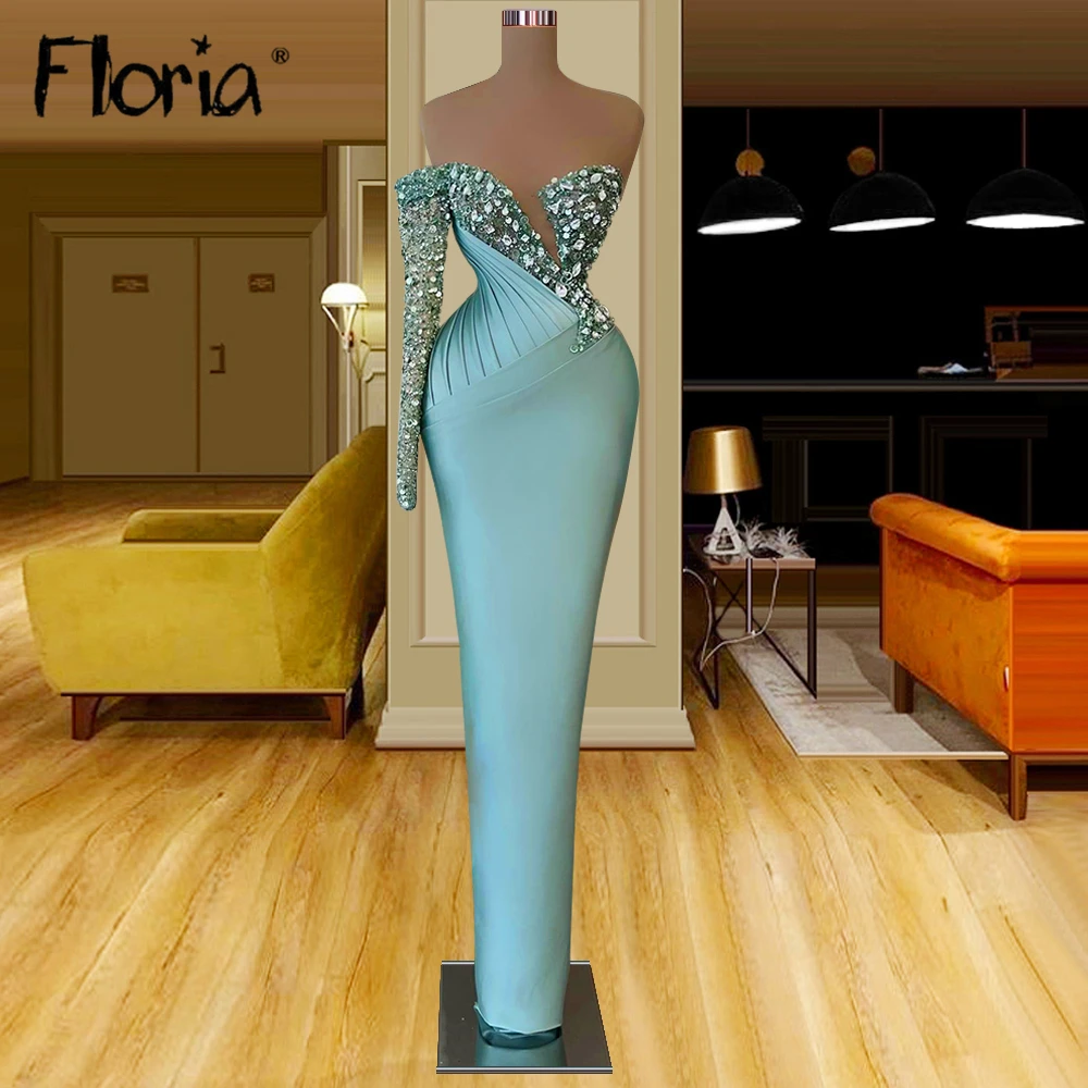Elegant One Shoulder Crystals Mermaid Evening Dress 2023 Green Couture Beaded Party Gowns Custom Made Formal Prom Dresses
Elegant One Shoulder Crystals Mermaid Evening Dress 2023 Green Couture Beaded Party Gowns Custom Made Formal Prom Dresses