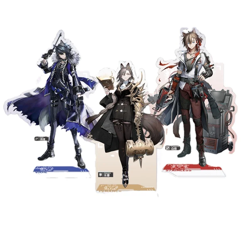 Anime Game Fashion Official Acrylic Stand Model Arknights Stainless Vigil Penance Desktop Decor Cosplay Action Figure s Gifts
Anime Game Fashion Official Acrylic Stand Model Arknights Stainless Vigil Penance Desktop Decor Cosplay Action Figure s Gifts