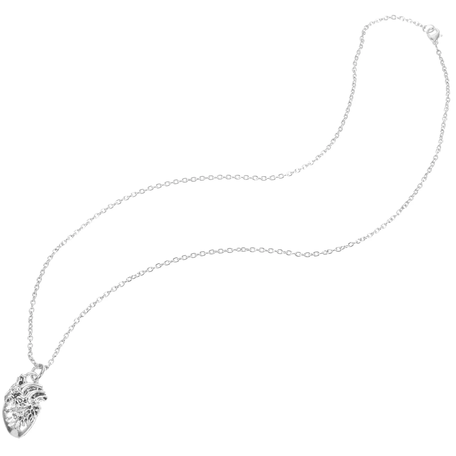 Heart Pendant Necklace Anatomical Charm Necklaces Women Fashion Jewelry Diamond Chain Alloy Girl Women's
Heart Pendant Necklace Anatomical Charm Necklaces Women Fashion Jewelry Diamond Chain Alloy Girl Women's