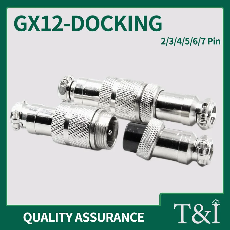 1 Set GX12 Aviation Connector Male Socket Female Plug & Docking Cover 2/3/4/5/6/7 Pins Circular Waterproof Thread Butt Joint
1 Set GX12 Aviation Connector Male Socket Female Plug & Docking Cover 2/3/4/5/6/7 Pins Circular Waterproof Thread Butt Joint