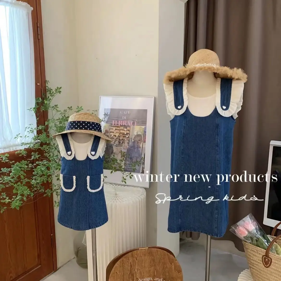 Fashion Mother Daughters Matching Sleeveless Dress 2022 Baby Girls Denim Sundress Mommy And Me Dresses Suspenders Women Clothing
Fashion Mother Daughters Matching Sleeveless Dress 2022 Baby Girls Denim Sundress Mommy And Me Dresses Suspenders Women Clothing