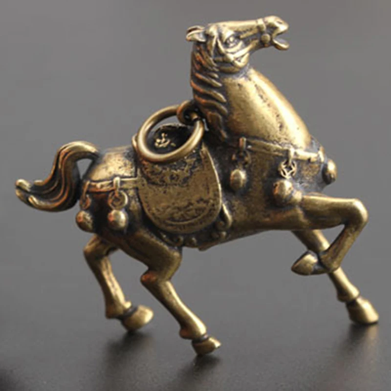 Solid Copper Race Horse Miniature Figurines Animal Home Office Desk Decor Ornament Handmade Craft Gift Horse Keyring Ornaments
Solid Copper Race Horse Miniature Figurines Animal Home Office Desk Decor Ornament Handmade Craft Gift Horse Keyring Ornaments