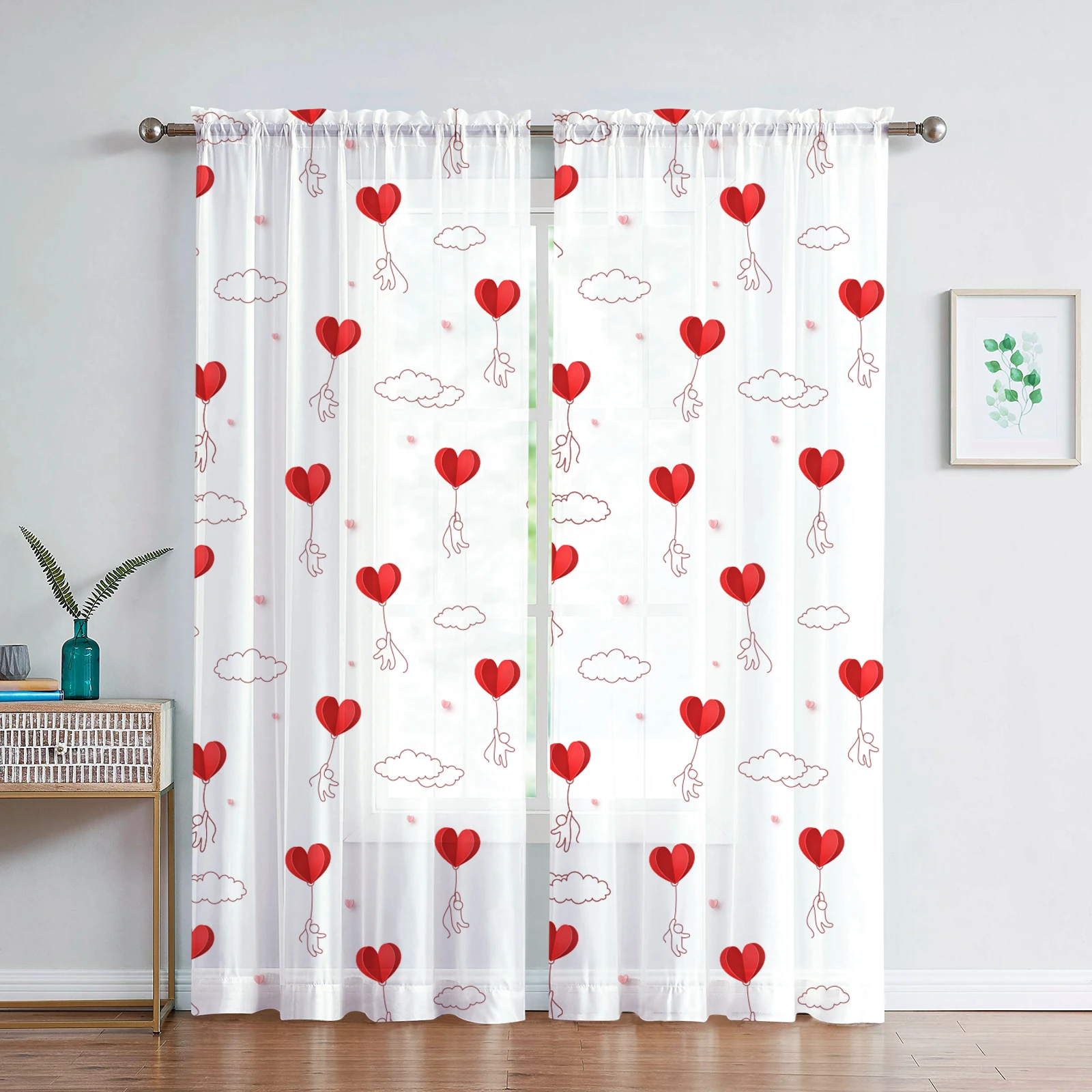 Love Lips Curtains For Living Room Transparent Tulle Sheer Curtain Curtains Window Sheer For The Bedroom Accessories Decor
Love Lips Curtains For Living Room Transparent Tulle Sheer Curtain Curtains Window Sheer For The Bedroom Accessories Decor