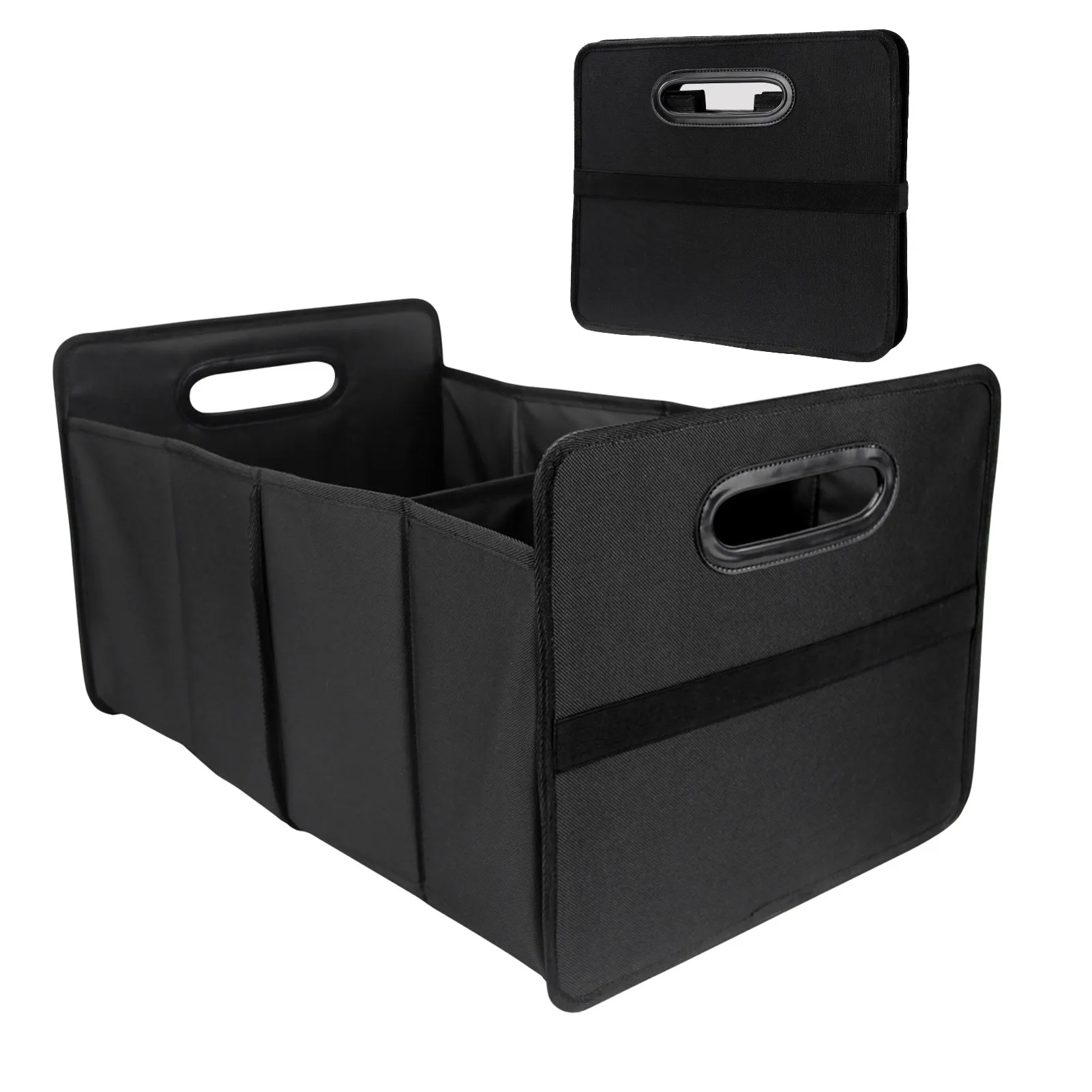 Foldable Car Trunk Organizer Box Oxford Cloth Cargo Storage Box With 2 Compartments Portable Collapsible Car Storage Bag
Foldable Car Trunk Organizer Box Oxford Cloth Cargo Storage Box With 2 Compartments Portable Collapsible Car Storage Bag