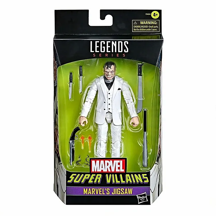Hasbro Marvel Legens JIGSAW 6-Inch Toy Hand Puppet
Hasbro Marvel Legens JIGSAW 6-Inch Toy Hand Puppet