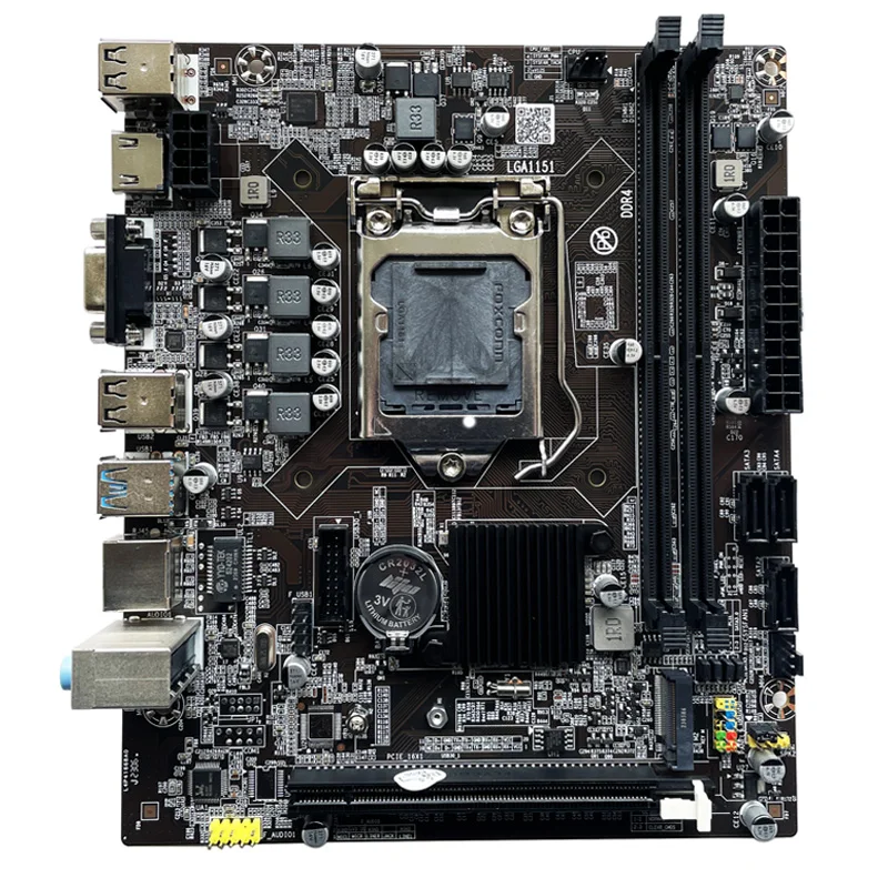 The new H310 computer motherboard supports 1151 series 6789 generation CPU DDR4 memory gigabit network card 
The new H310 computer motherboard supports 1151 series 6789 generation CPU DDR4 memory gigabit network card