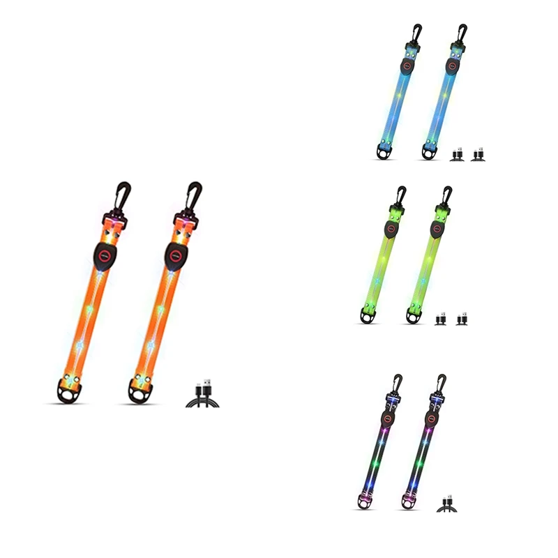 LED Flashing Light With Colored Light- USB Rechargeable Children's Safety Light,For School Bags, 2Pcs
LED Flashing Light With Colored Light- USB Rechargeable Children's Safety Light,For School Bags, 2Pcs