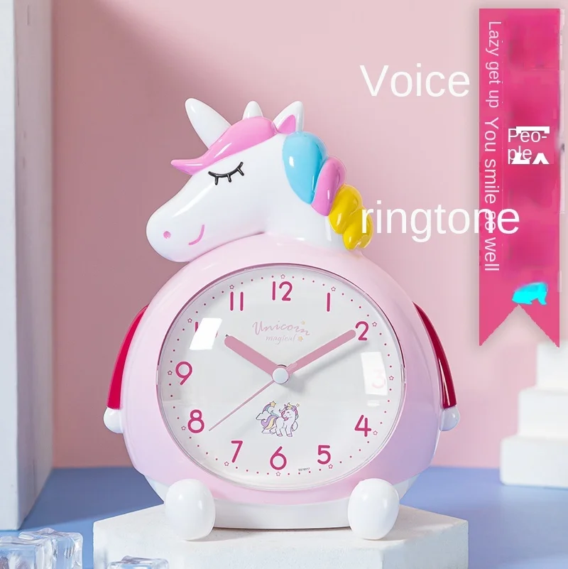 Special cartoon for students and children can speak. New intelligent small alarm clock. Silent alarm clock for boys and girls at
Special cartoon for students and children can speak. New intelligent small alarm clock. Silent alarm clock for boys and girls at