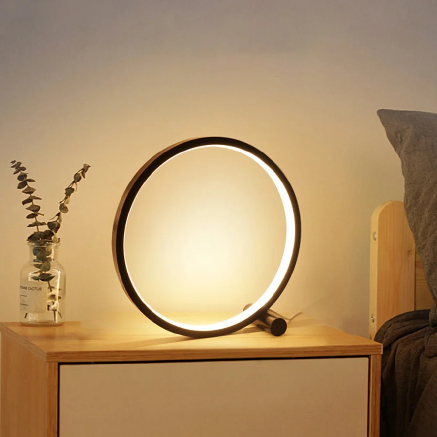 25CM LED Table Lamp Bedroom Circular Desk Lamps For Living Room Bedside Lamp Touch lampe de chevet Round Night Light Decoration
25CM LED Table Lamp Bedroom Circular Desk Lamps For Living Room Bedside Lamp Touch lampe de chevet Round Night Light Decoration