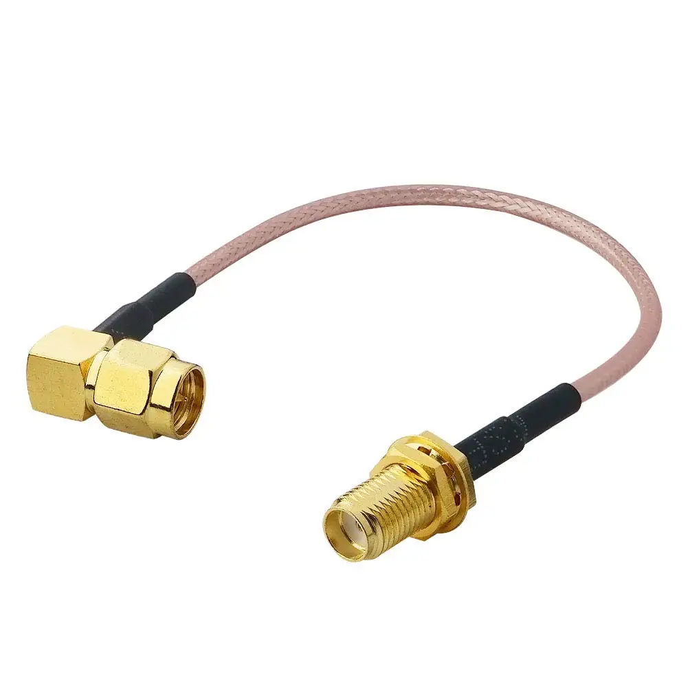 SMA Female To SMA Right Angle Male Jumper 20cm Pigtail RG316 For Antenna GSM Repair Tools Hardware
SMA Female To SMA Right Angle Male Jumper 20cm Pigtail RG316 For Antenna GSM Repair Tools Hardware