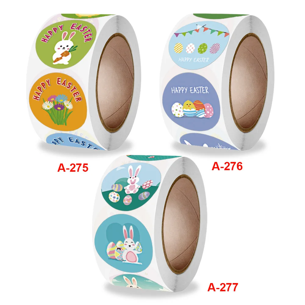 500pcs/roll Easter Theme Seal Labels Stickers Cute Toy Seal Sticker For DIY Gift Baking Package Envelope Stationery Decoration
500pcs/roll Easter Theme Seal Labels Stickers Cute Toy Seal Sticker For DIY Gift Baking Package Envelope Stationery Decoration