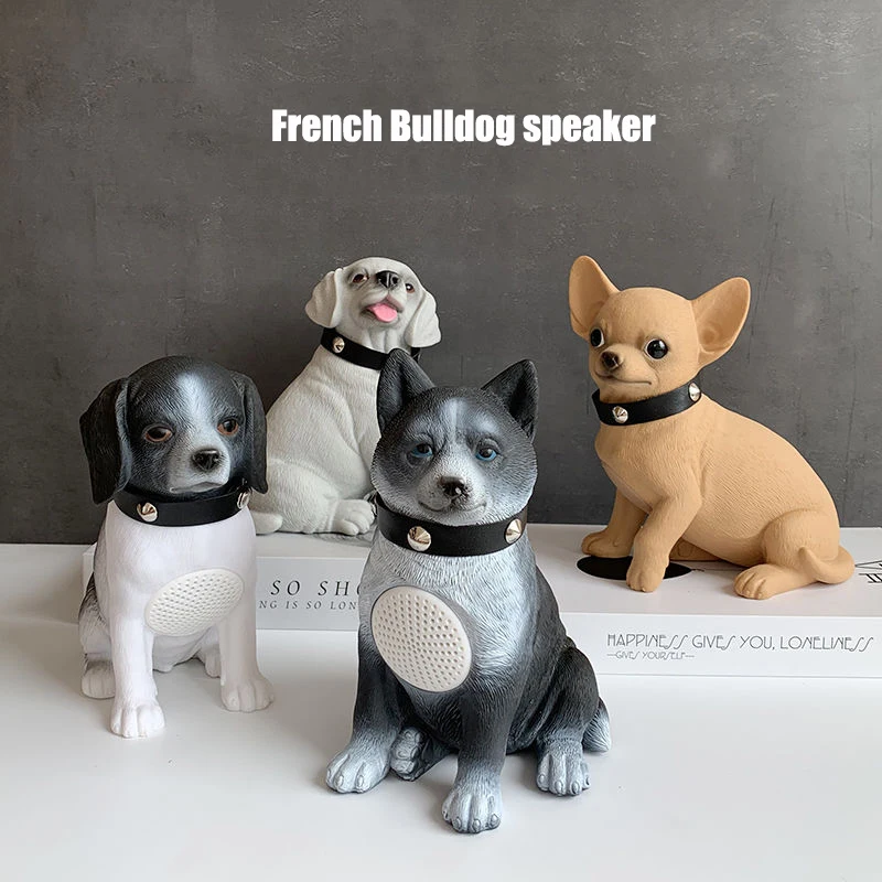Husky Wireless Bluetooth Speaker Cartoon Bulldog Desktop Plug-in Card Speakers Stereo Subwoofer Bluetooth-speaker
Husky Wireless Bluetooth Speaker Cartoon Bulldog Desktop Plug-in Card Speakers Stereo Subwoofer Bluetooth-speaker